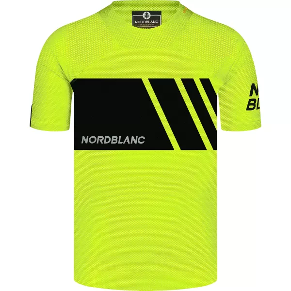  Pánske funkčné cyklo tričko NORDBLANC MUD NBSMF8083 ŽIARIVO ŽLTÁ 