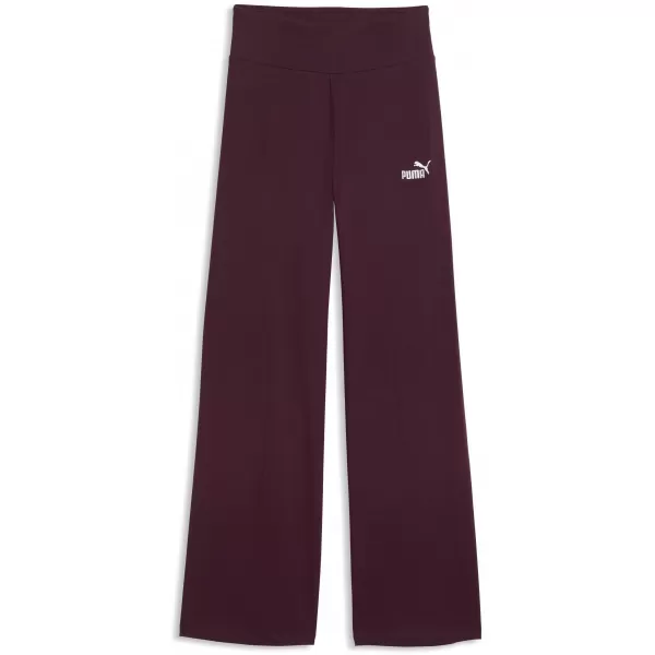  Dámske legíny PUMA ESS SMALL NO. 1 LOGO HIGH-WAIST STRAIGHT 68242924 RUBY NOIR 