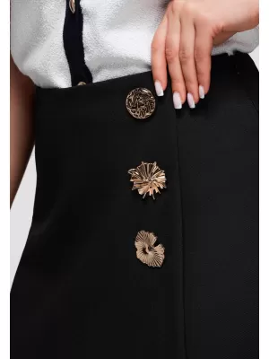 Dámske kraťasy OMBRE OW-ST-E0007 BLACK