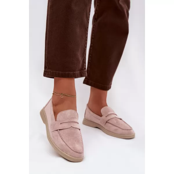  Dámske mokasíny BOTO QQ-278 PINK 