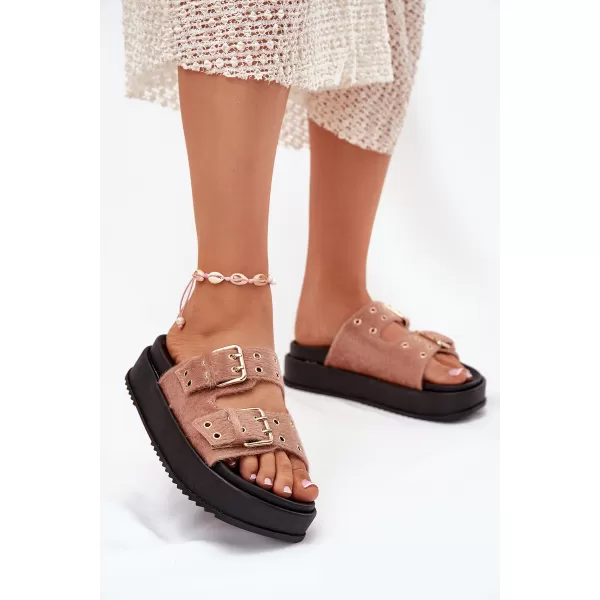  Dámske šľapky BOTO SS-175 PINK 