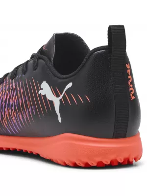 Detské turfy PUMA FUTURE 8 PLAY TT JR 108396-01 BLACK/WHITE/GLOWING RED