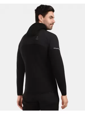 Pánska fleece mikina KILPI NASHVILLE-M 1M0201KI ČIERNA
