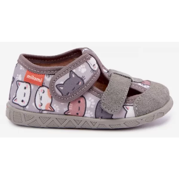  Detské šľapky MILAMI 118/BR-34 GREY 
