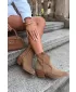 Dámske členkové topánky BIG STAR SHOES TT274953 BÉŽOVÁ
