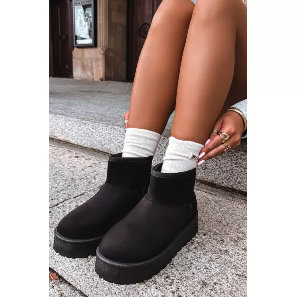  Dámske snehule BIG STAR SHOES UU274222 BLACK 