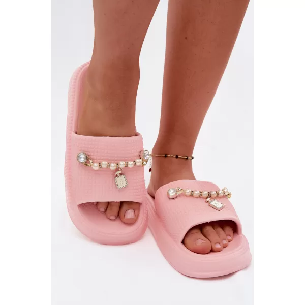  Dámske šľapky BOTO 56160 PINK 