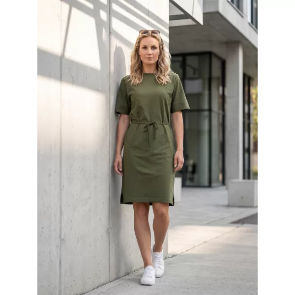  Dámske šaty MALFINI MUSE 816 MILITARY 