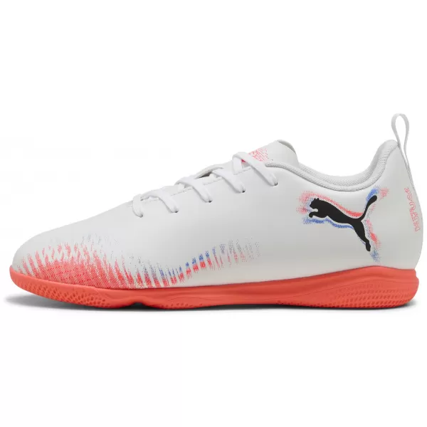  Detské sálovky PUMA FUTURE 8 PLAY IT JR 108627-01 WHITE/BLACK/GLOWING RED 