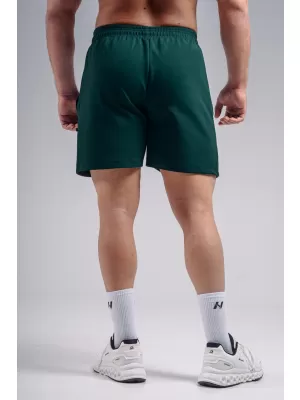 Oversized tréningové šortky NEBBIA PRIMAL 876 DARK GREEN
