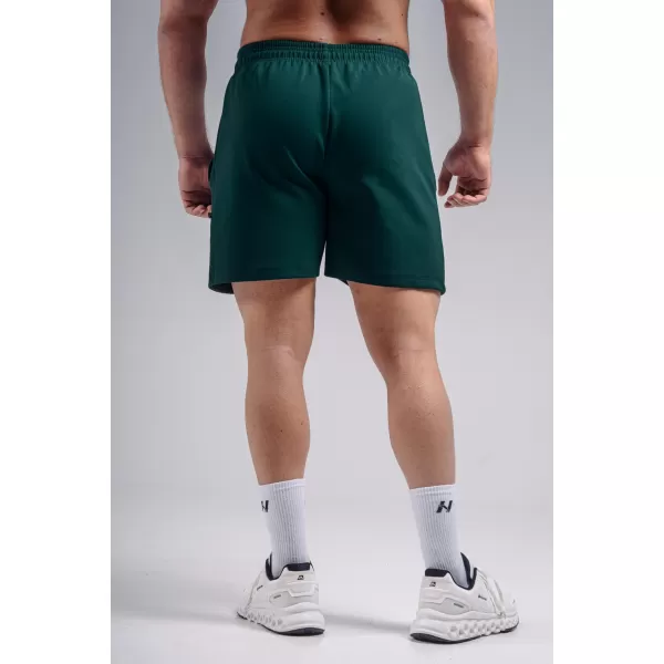  Oversized tréningové šortky NEBBIA PRIMAL 876 DARK GREEN 