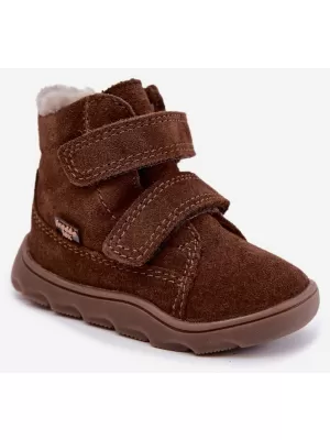 Detské snehule FRODDO G2110151-13 DARK BROWN