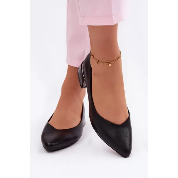 Dámske baleríny VINCEZA 62280 BLACK 