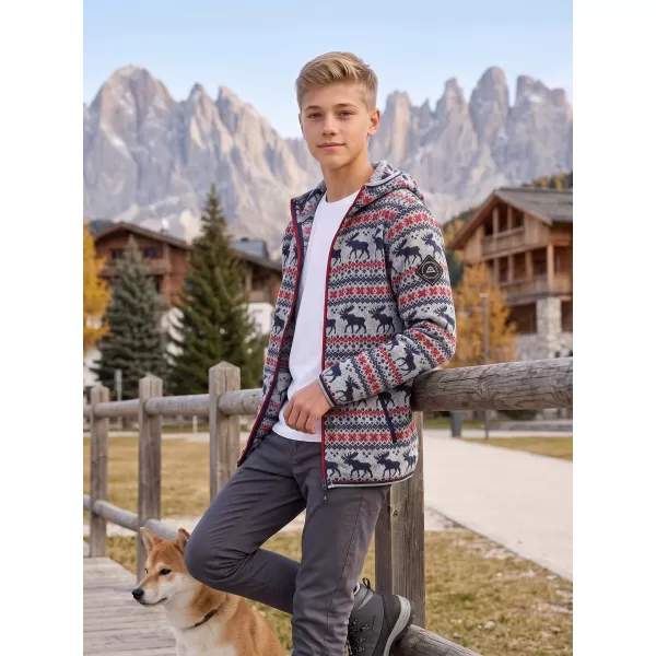  Detský hrejivý sveter ALPINE PRO NORESO HIGH RISE VARIANT PB 
