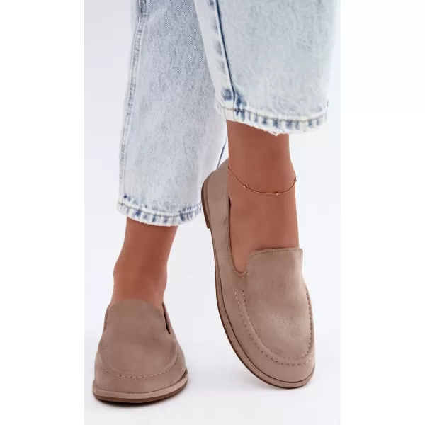  Dámske mokasíny BOTO 9889 KHAKI 