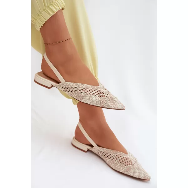  Dámske baleríny BOTO GZ-307 BEIGE 