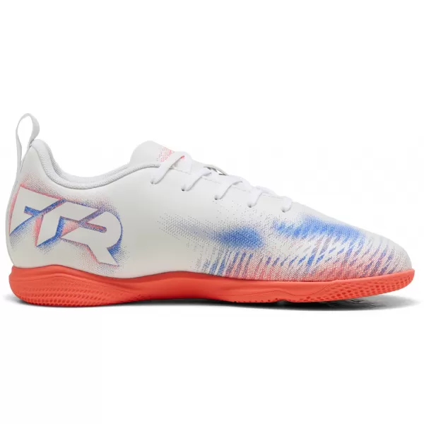  Detské sálovky PUMA FUTURE 8 PLAY IT JR 108627-01 WHITE/BLACK/GLOWING RED 