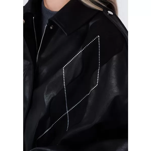  Dámska bunda OMBRE OW-JT-E0004 BLACK 