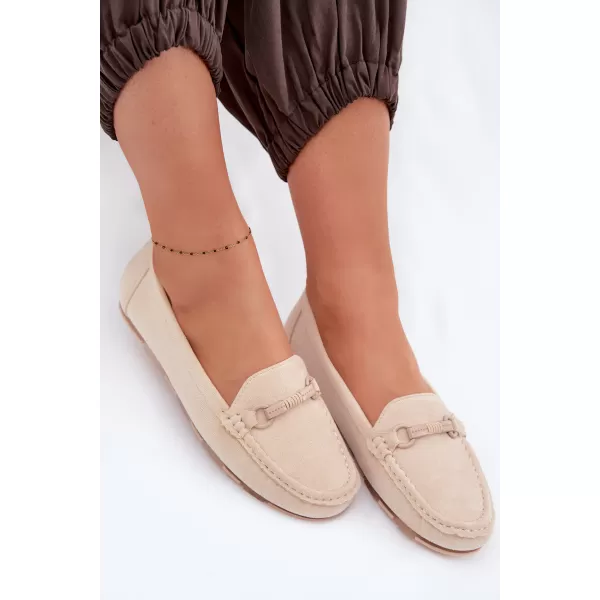  Dámske mokasíny BOTO 6358 BEIGE 