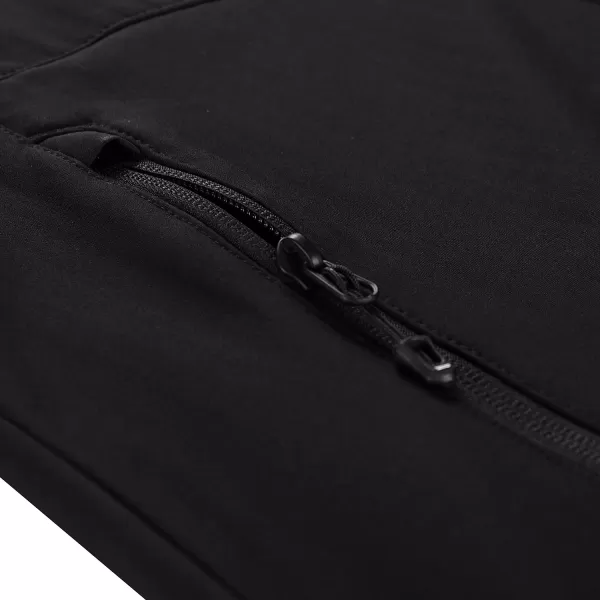  Dámska softshellová bunda ALPINE PRO GEDERA BLACK 