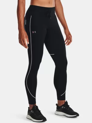 Dámske termo legíny UNDER ARMOUR UA RUSH CG NOVELTY LEGGING 1365720-001 ČIERNA