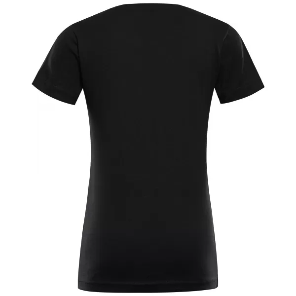  Detské tričko ALPINE PRO ECOMO 4 BLACK VARIANT PC 