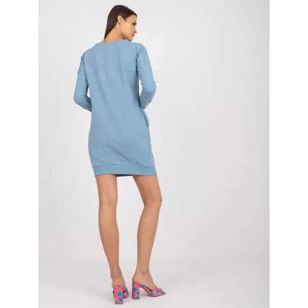  Dámske šaty BASIC FEEL GOOD AP-SK-A-006.73 LIGHT BLUE 