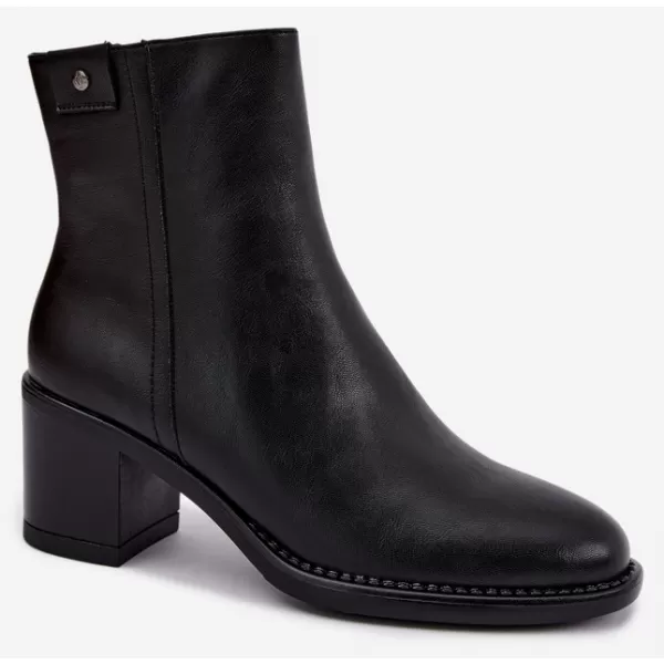  Dámske čižmy VINCEZA 58655 BLACK 