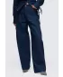 Dámske nohavice OMBRE OW-PA-E0017 DARK BLUE