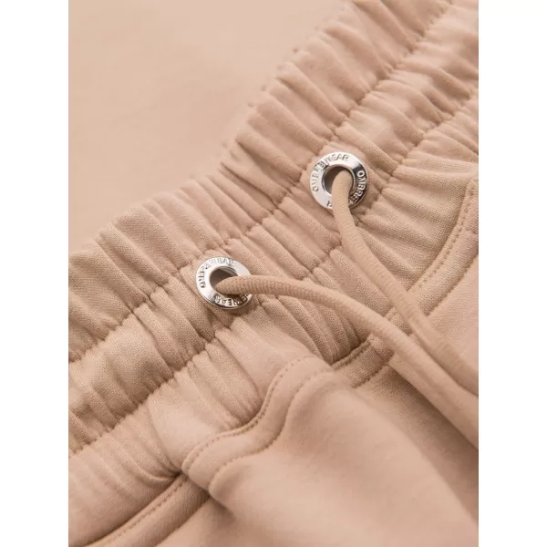  Pánske tepláky OMBRE OM-PSBC-0221 BEIGE 