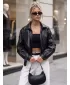 Dámska bunda DSTREET TY5844 ČIERNA