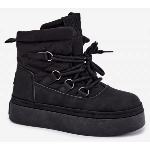  Dámske snehule BIG STAR SHOES UU274189 BLACK 