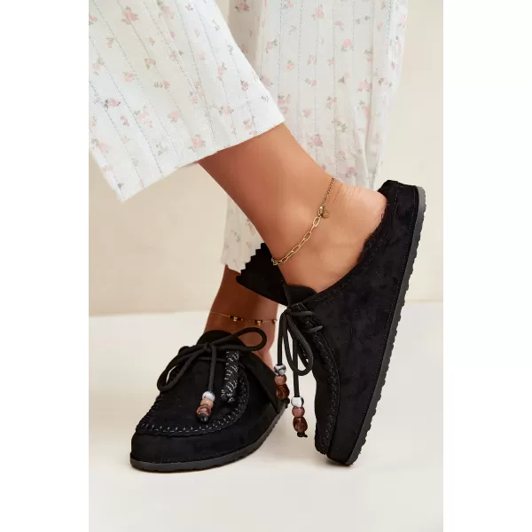  Dámske šľapky BOTO 5002 BLACK 