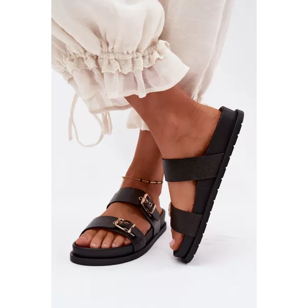  Dámske nazúvaky BOTO LS-873-01 BLACK 