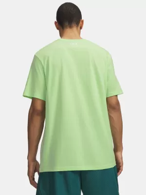 Pánske tričko UNDER ARMOUR M SPORTSTYLE LC SS 1326799-712 ZELENÁ
