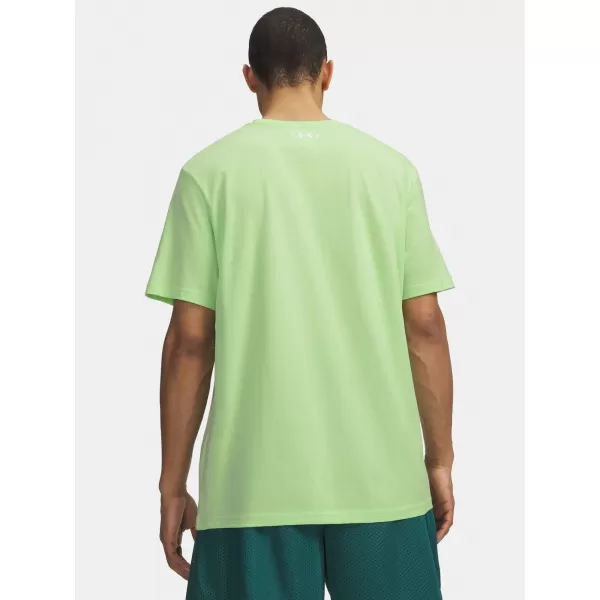  Pánske tričko UNDER ARMOUR M SPORTSTYLE LC SS 1326799-712 ZELENÁ 