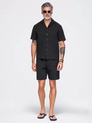 Pánske kraťasy OMBRE OM-SRCS-0209 BLACK