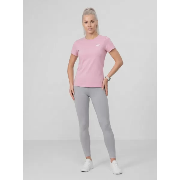  Dámske tričko 4F WMM00TTSHF3306 LIGHT PINK 