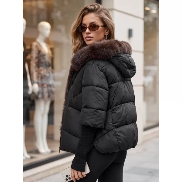  Dámska bunda DSTREET TY5990 ČIERNA 