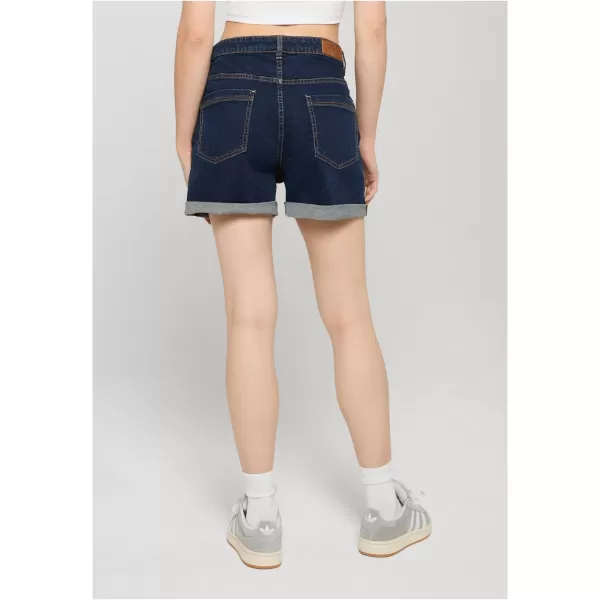  Dámske kraťasy URBAN CLASSICS TB8371 DARK BLUE WASHED 