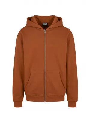 Pánska mikina URBAN CLASSICS TB7284-02766 RUST RED