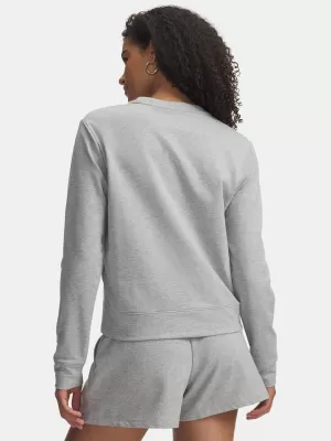 Dámska mikina UNDER ARMOUR SPORT TERRY CREW 6011016-011 ŠEDÁ