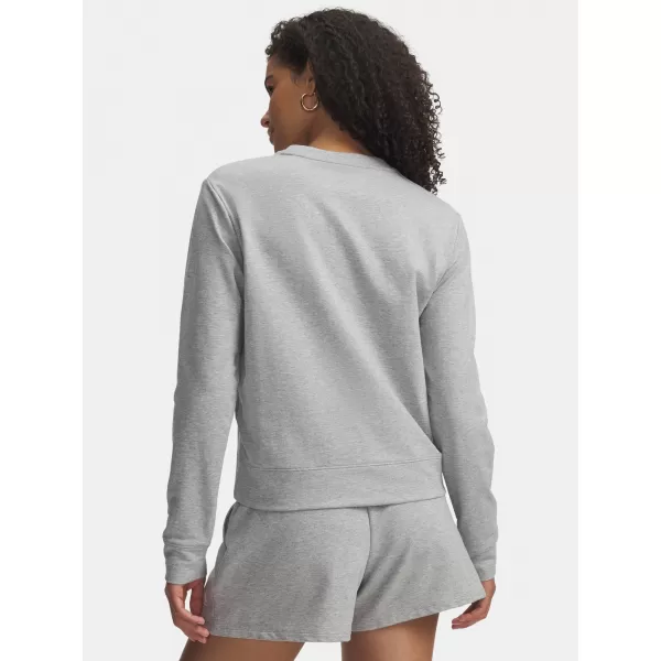 Dámska mikina UNDER ARMOUR SPORT TERRY CREW 6011016-011 ŠEDÁ 