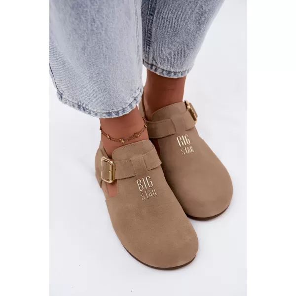  Dámske sandále BIG STAR SHOES TT274542 BEIGE 