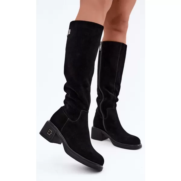  Dámske čižmy VINCEZA 67056 BLACK 