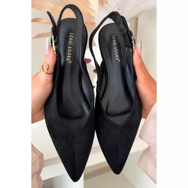  Dámske baleríny BOTO JH598/9755 BLACK 