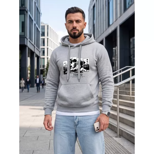  Pánska mikina DSTREET NX5146BX-02-09 SVETLO ŠEDÁ 