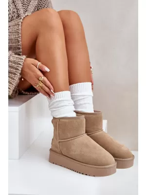 Dámske snehule BOTO NN605 KHAKI