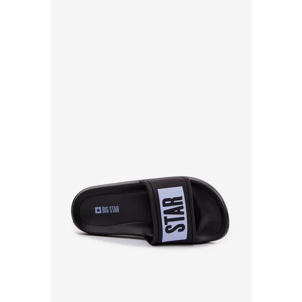  Detské šľapky BIG STAR SHOES TT374A003 BLACK/BLUE 