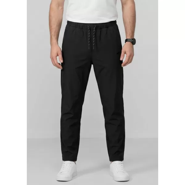  Pánske nohavice 4F WMM00TTROM1675 DEEP BLACK 